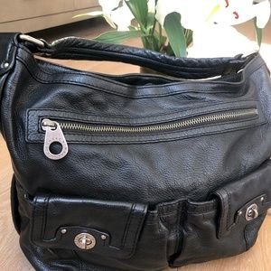 Marc by Marc Jacobs leather handbag Black